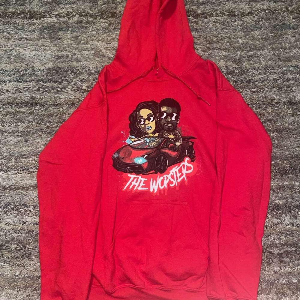Used wopster hoodie size small in mens